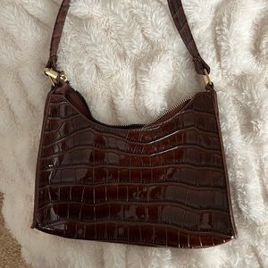 brown small purse
